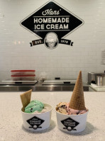 Hans' Homemade Ice Cream food