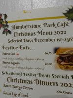 Humberstone Park Cafe food