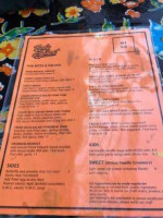 Funky Elephant menu
