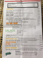 Zeekz Flowood menu