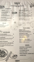 Lapisara Eatery menu