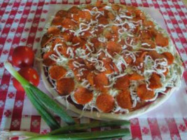 Rolling Dough Pizza food