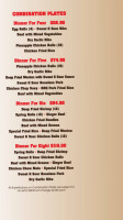 Hong And Sandys Family menu