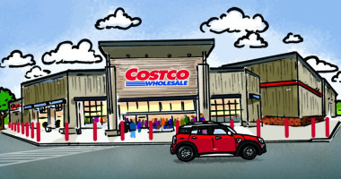 Costco Food Court outside