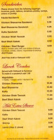 Eddy's Mediterranean Bistro menu