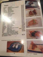 Hiro Sushi menu