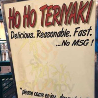 Ho Ho Teriyaki Chicken menu