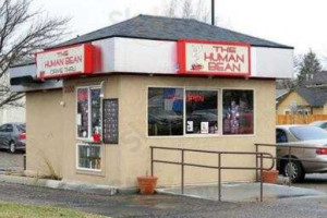 The Human Bean outside