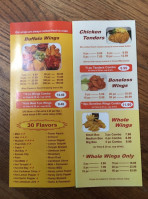 America’s Best Wings Eastern Ave menu