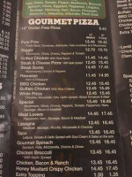 Vasilios Pizza menu