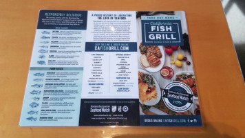 California Fish Grill menu