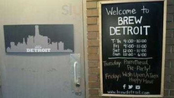 Brew Detroit food