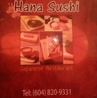 Hana Sushi food