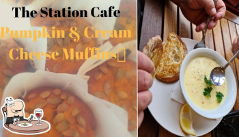 The Station Cafe food