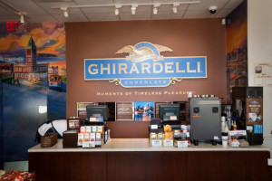 Ghirardelli Chocolate Outlet inside