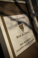 Shackleton's Grill menu