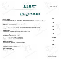 Moeke Vaatstra B.v. Groningen menu