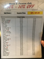 Aloha Sushi Teriyaki Roll menu
