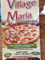 Village Maria Pizza food
