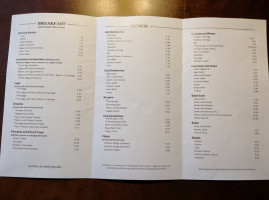 Capital Coffee House menu