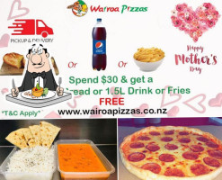 Wairoa Pizzas food