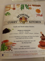 Bethesda Curry Kitchen food