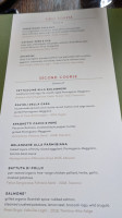 Felice 64 Wine Bar menu