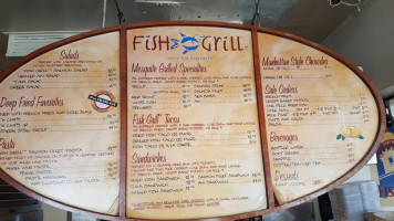 Fish Grill menu