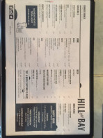 Hill And Bay Coffee Window menu