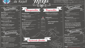 De Kajuit Formerum menu
