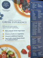 Go Greek Yogurt inside