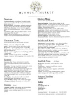 Levantine By Hummus Market menu