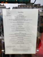 Hugo's menu