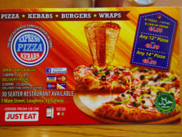 Express Pizza Kebabs food