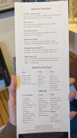 Denver Poke Company menu