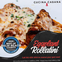 Cucina Cabana menu