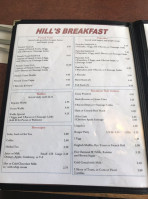 Hill's Coffee Shop inside