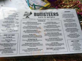 Bumsteers Eats Drinks menu