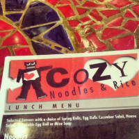 Cozy Noodles Rice food