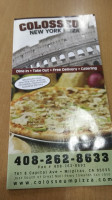 Colosseum New York Pizza food
