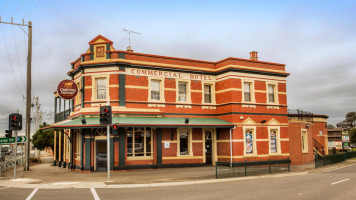The Commercial Hotel outside