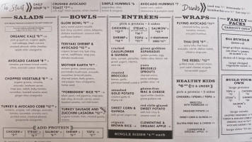 Flower Child Scottsdale menu