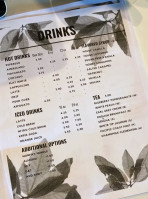 Coffee Nature menu