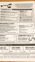 Luke's Lobster Garment District menu
