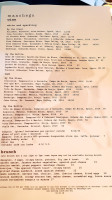 Manchego menu