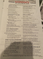 Chinook's Salmon Bay menu