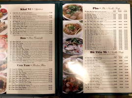 Ipho Vietnamese menu