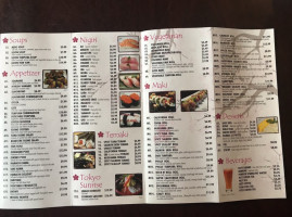 Mon Roll House Sushi menu