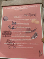Ôberge De Bounavô menu