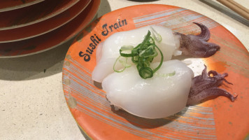 Sushi train city place food